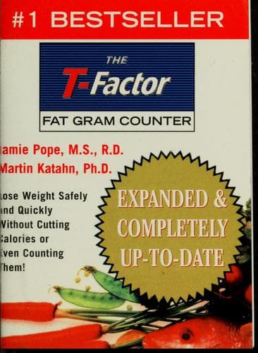 Tapa de The T-factor 2000 fat gram counter