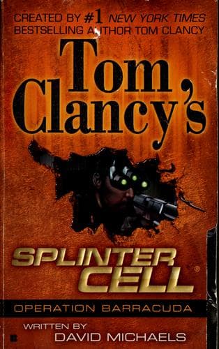 Tapa de Tom Clancy's Splinter cell:Operation barracuda