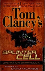 Tapa de Tom Clancy's Splinter cell:Operation barracuda