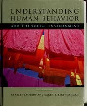 Tapa de Understanding human behavior and the social environment
