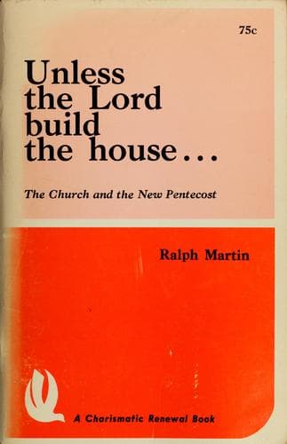 Tapa de Unless the Lord build the house...