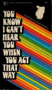 Tapa de You know I can't hear you when you act that way