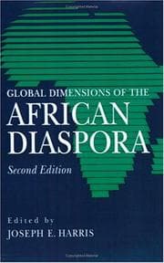 Tapa de Global dimensions of the African diaspora