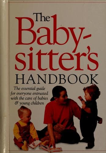 Tapa de The babysitter's handbook