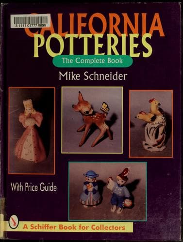 Tapa de California potteries
