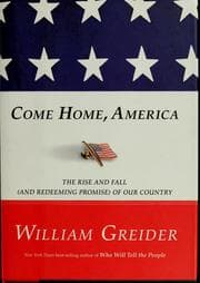 Tapa de Come home, America