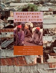 Tapa de Development Policy and Public Action