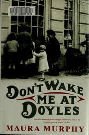Tapa de Don't wake me at Doyle's