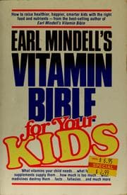 Tapa de Earl Mindell's Vitamin Bible for your kids