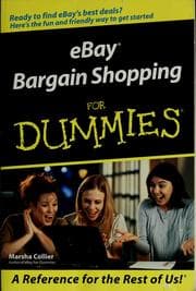 Tapa de eBay bargain shopping for dummies