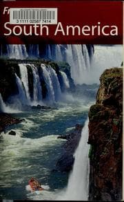 Tapa de Frommer's South America