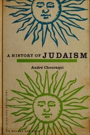 Tapa de A history of Judaism