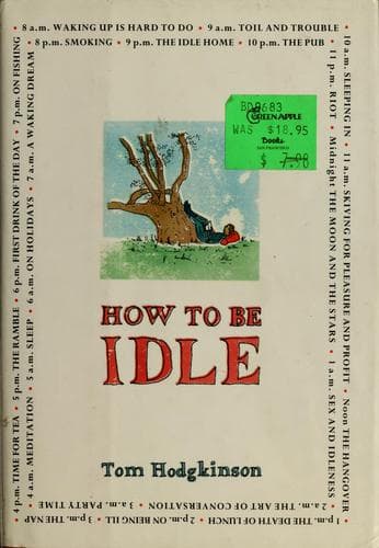Tapa de How to Be Idle