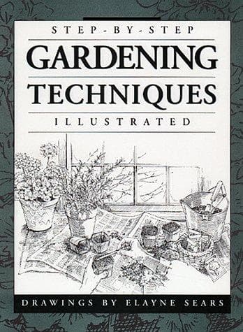 Tapa de Step-by-step gardening techniques illustrated
