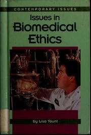 Tapa de Issues in biomedical ethics