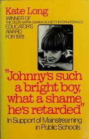 Tapa de "Johnny's such a bright boy, what a shame he's retarded"