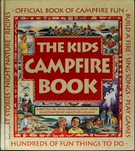 Tapa de The kids campfire book