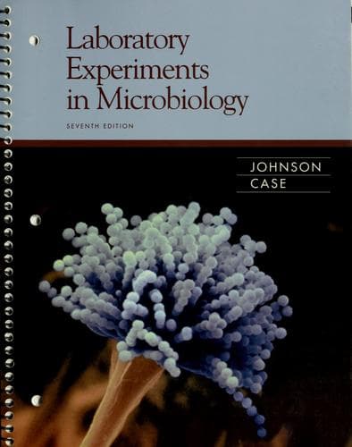 Tapa de Laboratory experiments in microbiology