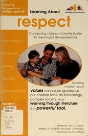 Tapa de Learning about respect