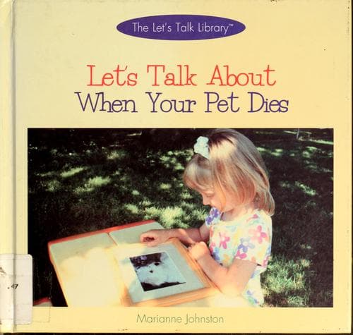 Tapa de Let's talk about when your pet dies