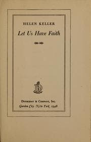 Tapa de Let us have faith