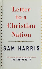 Tapa de Letter to a Christian nation