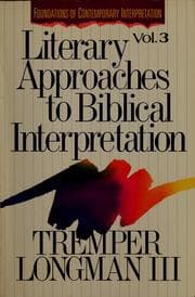 Tapa de Literary approaches to biblical interpretation