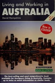Tapa de Living and working in Australia