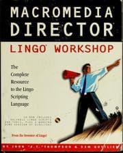 Tapa de Macromedia director Lingo workshop