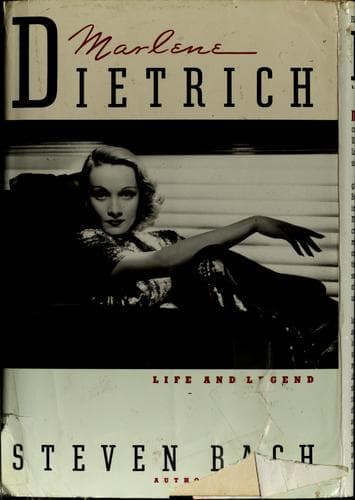 Tapa de Marlene Dietrich