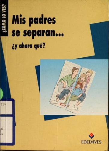 Tapa de Mis padres se separan-- ¿y ahora qué?
