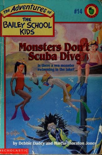 Tapa de Monsters don't scuba dive
