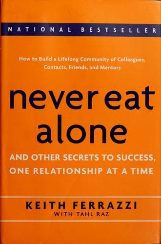 Tapa de Never Eat Alone