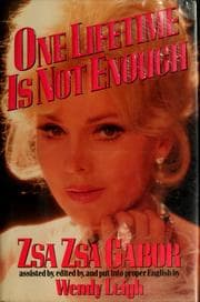 Tapa de One Lifetime Is Not Enough