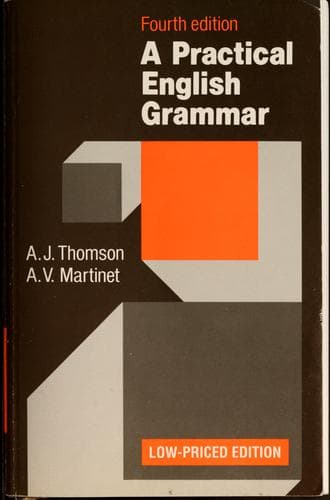 Tapa de A practical English grammar