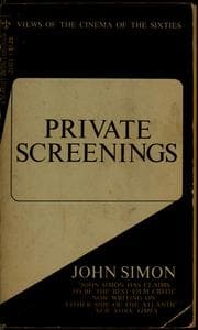 Tapa de Private screenings