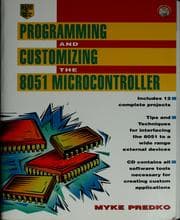 Tapa de Programming and customizing the 8051 microcontroller