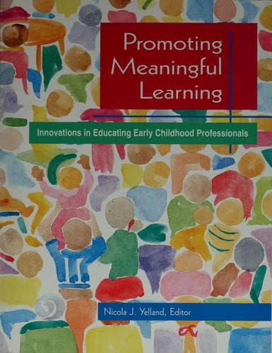 Tapa de Promoting meaningful learning