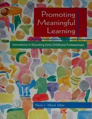Tapa de Promoting meaningful learning
