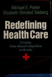 Tapa de Redefining health care