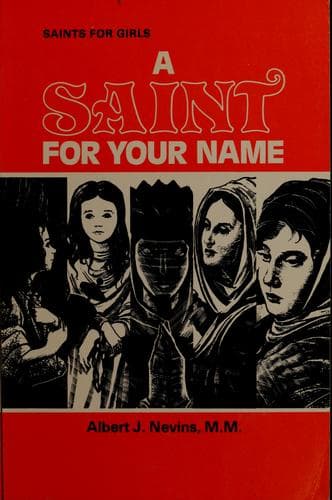Tapa de A saint for your name