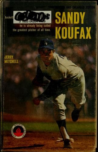 Tapa de Sandy Koufax