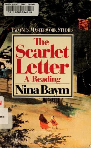 Tapa de The scarlet letter
