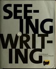 Tapa de Seeing & writing
