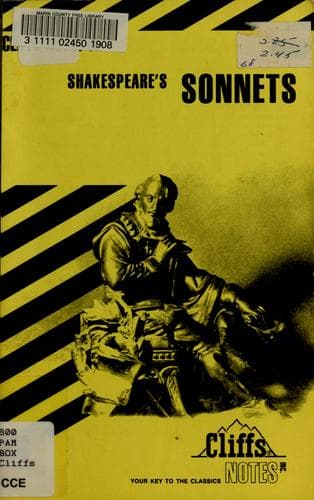 Tapa de Shakespeare's sonnets