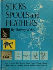Tapa de Sticks, spools, and feathers