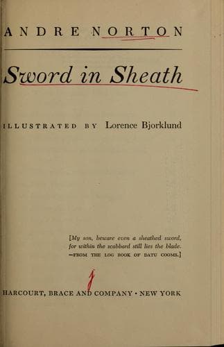 Tapa de Sword in sheath