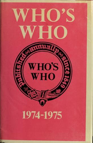 Tapa de Who's who