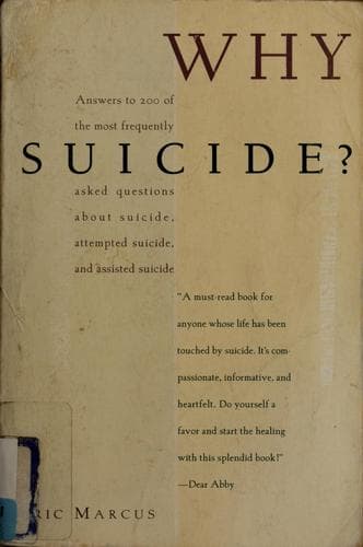 Tapa de Why suicide?
