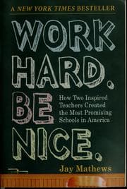 Tapa de Work hard. Be nice